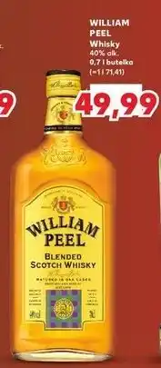 Kaufland Whisky William Peel Blended Scotch oferta
