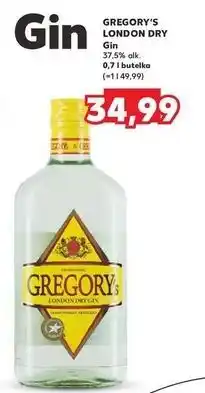Kaufland Gin Gregory's oferta