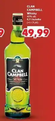 Kaufland Whisky Clan Campbell oferta