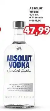 Kaufland Wódka Absolut Vodka oferta