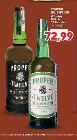 Kaufland Whiskey Proper No. Twelve Apple oferta