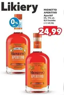 Kaufland Vermouth Mionetto Aperitivo Free oferta