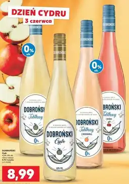 Kaufland Cydr Dobroński oferta
