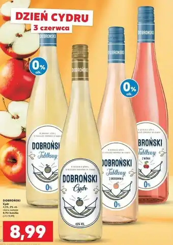 Kaufland Cydr Dobroński oferta