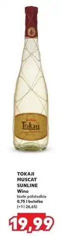Kaufland Wino Tokaji Muscat oferta