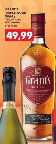 Kaufland Whisky Grant's Triple Wood oferta