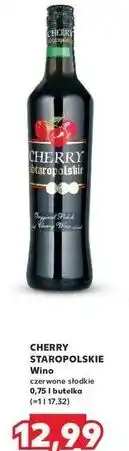 Kaufland Wino Staropolskie Cherry oferta