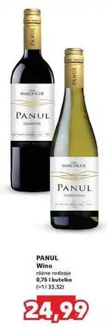 Kaufland Wino wytrawne Panul Chardonnay oferta