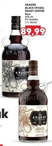 Kaufland Rum The Kraken Black Spiced Roast Coffee oferta