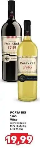 Kaufland Wino Porta Rei Medium Dry oferta