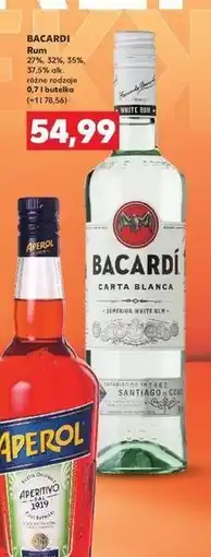 Kaufland Rum Bacardi Carta Blanca oferta