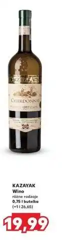 Kaufland Wino Kazayak Chardonnay oferta
