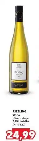 Kaufland Wino Riesling Spatlese oferta