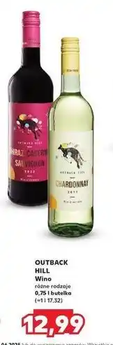 Kaufland Wino Outback Hill Shiraz Cabernet Sauvignon oferta