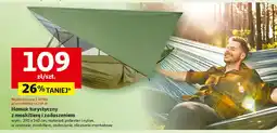 Auchan Hamak turystyczny z moskitierą i zadaszeniem oferta