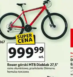Auchan Rower górski MTB Diablak 27,5" oferta