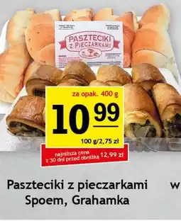 Gram Market Paszteciki z pieczarkami Spoem, Grahamka oferta