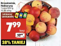 Delikatesy Centrum Brzoskwinie, Nektaryny 1 kosz/500g Delikatesy Centrum oferta