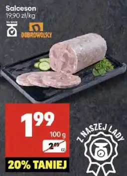 Delikatesy Centrum Salceson 100g Dobrowolscy oferta