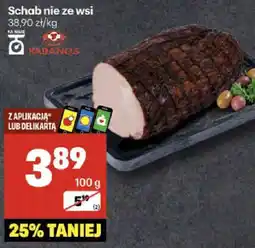 Delikatesy Centrum Schab nie ze wsi 100g Kabanos oferta