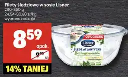 Delikatesy Centrum Filety śledziowe w sosie Lisner 280-350 g oferta