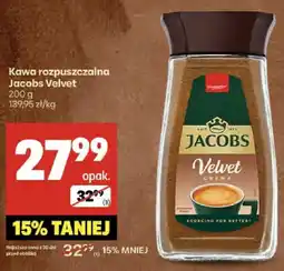 Delikatesy Centrum Kawa rozpuszczalna Jacobs Velvet 200 g oferta