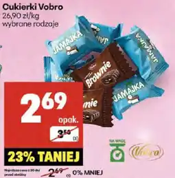 Delikatesy Centrum Cukierki Vobro wybrane rodzaje oferta