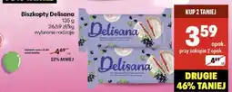 Delikatesy Centrum Biszkopty Delisana 153g oferta