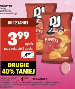 Delikatesy Centrum Chipsy DJ 140g oferta