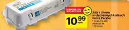 Delikatesy Centrum Jaja z chowu w ulepszonych klatkach Kurza Paczka M 10 szt oferta