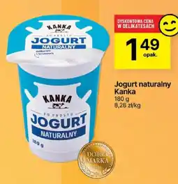 Delikatesy Centrum Jogurt naturalny Kanka 180g oferta