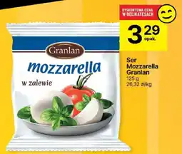 Delikatesy Centrum Ser mozzarella Granlan 125g oferta