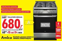 Media Expert Kuchenka gazowo-elektryczna Amica oferta