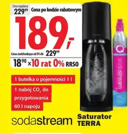Media Expert Saturator do wody Sodastream oferta