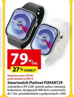 Auchan Smartwatch Platinet oferta