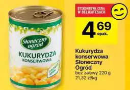 Delikatesy Centrum Kukurydza konserwowa Słoneczny Ogród 220 g oferta