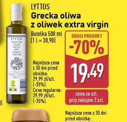 ALDI Lyttos Grecka oliwa z oliwek extra virgin oferta