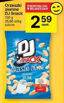 Delikatesy Centrum Orzeszki ziemne DJ Snack 100g oferta