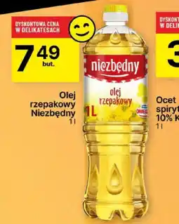 Delikatesy Centrum Olej rzepakowy Niezbędny 1 l oferta