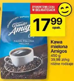 Delikatesy Centrum Kawa mielona Amigos 450g oferta