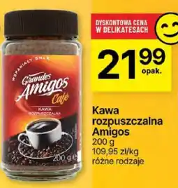 Delikatesy Centrum Kawa rozpuszczalna Amigos 200g oferta
