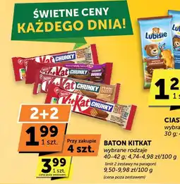 Euro Sklep Baton KitKat 40-42 g, 47-49 g oferta