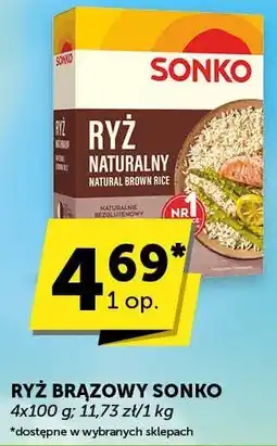 Euro Sklep Ryż Sonko brązowy 4x100g oferta