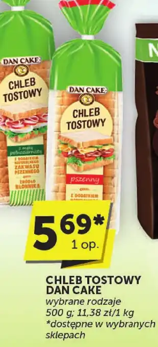 Groszek Chleb tostowy Dan Cake oferta
