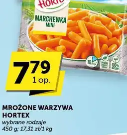 Euro Sklep Mrożone warzywa marchewka mini Hortex 450g oferta