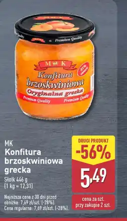 ALDI MK Konfitura brzoskwiniowa grecka oferta