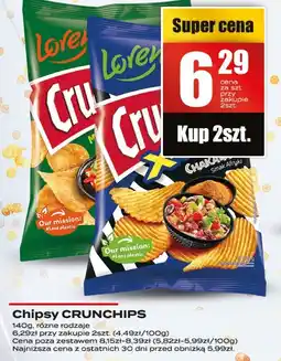 Supeco Chipsy CRUNCHIPS różne rodzaje oferta