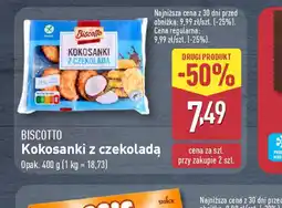 ALDI Biscotto Kokosanki z czekolad oferta
