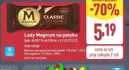 ALDI Lody Magnum na patyku oferta