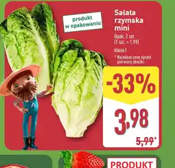 ALDI Salata rzymska mini oferta